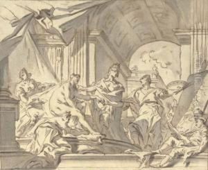 Alexander Presenting Campaspe To Apelles
