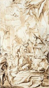 The Baptism Of Constantine The Baptism Of Constantine