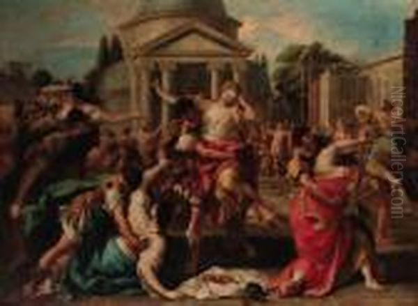 The Rape Of The Sabines - view 1