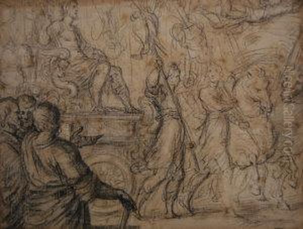 A Triumphal Procession - view 1