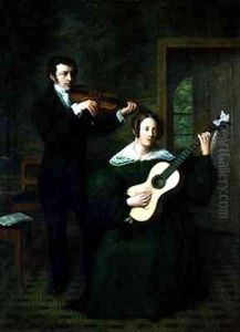 The Duet by Cornelis Bernudes Buys