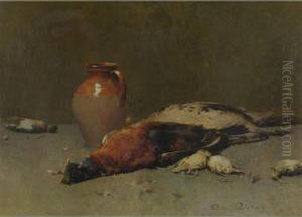 Pheasants And Larks - view 1
