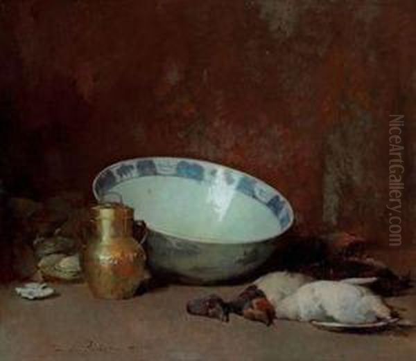 Still Life With Brass Urn - view 1