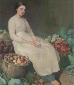 Girl In Vegetable Shop thumbnail