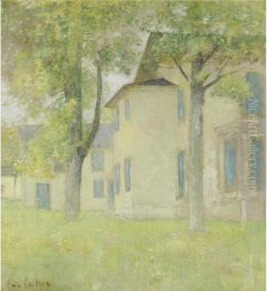 House With Blue Shutters - view 1
