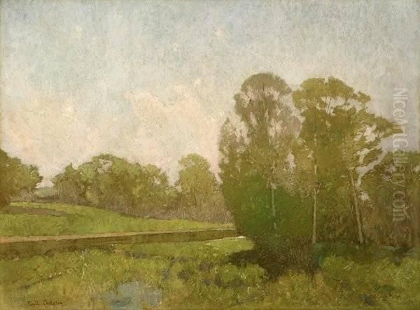 Stream In Landscape - view 1