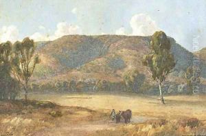 The Adelaide Foothills by Gustave A. Barnes