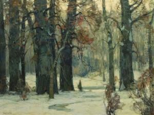 Winter Woodland by John Fabian Carlson