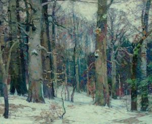 Forest Silence by John Fabian Carlson