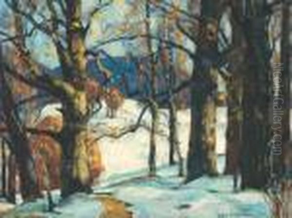 Wintry Grove - view 1