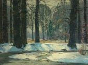 ''morning On The Stream'' by John Fabian Carlson
