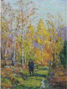 Golden Glades by John Fabian Carlson