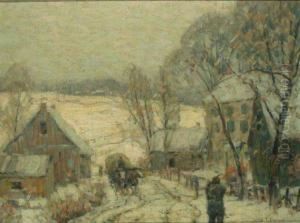 Snow Mantled Acres by John Fabian Carlson