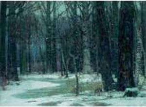 Woodland Repose by John Fabian Carlson