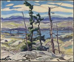 Mcgregor Bay, La Cloche Hills by Franklin Carmichael