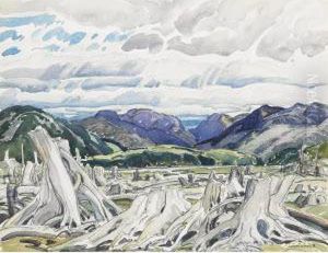 Howry Creek, La Cloche by Franklin Carmichael