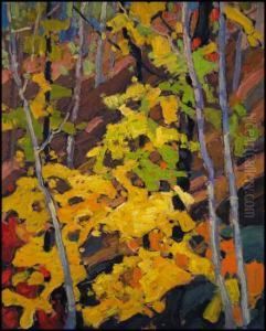 Autumn Woods by Franklin Carmichael