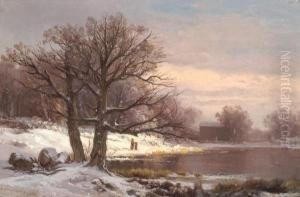 Winter Walk by Johann-Hermann Carmiencke
