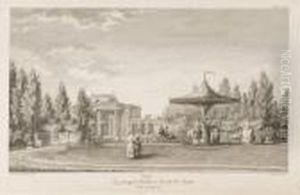 Le Jardin De Monceau by Louis Carrogis Carmontelle