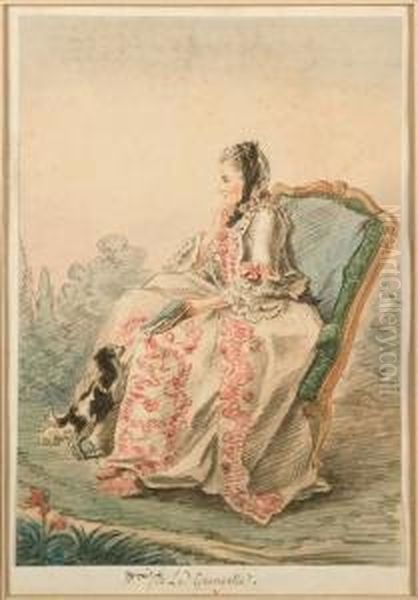 Portrait De Madame De La Grangette - view 1