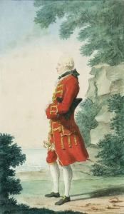 Sir John Macdonald Standing In Profile To The Left By A Lake Sir John Macdonald Standing In Profile To The Left By A Lake