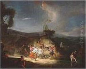 Landscape With A Bacchanal