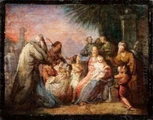 Sinite Parvulos Venire Ad Me by Giovanni Carnovali Il Piccio