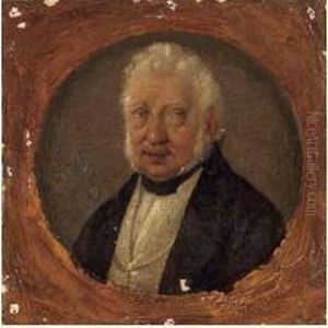 Ritratto Di Caramotti by Giovanni Carnovali Il Piccio