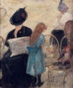 Jeux D'enfant Au Parc by Henry Caro-Delvaille