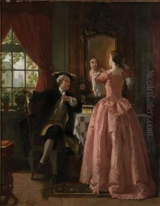 Putting On The Finishing Touches by Jean Carolus