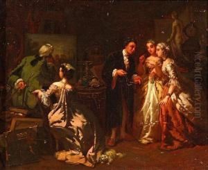 Escena Dieciochesca by Jean Carolus