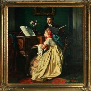 Rococo Interior by Jean Carolus