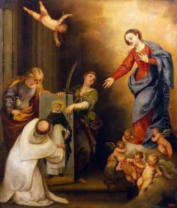 St Dominic in Soriano by Pedro Anastasio Bocanegra