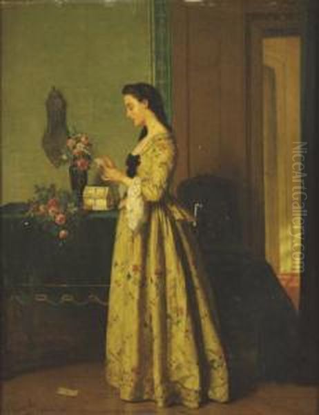 Le Billet-doux (the Love Letter) - view 1