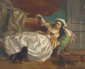 Teasing An Old Playmate by Jean Carolus