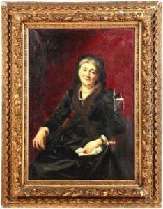Portrait Of Mrs Yolande Lyne Stephens