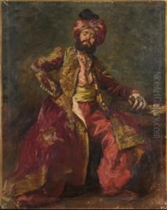 Portrait D'oriental by Carolus Duran Charles Emile