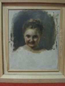 Etude De Portrait D'une Fillette