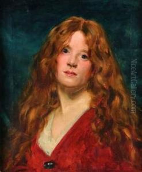Portrait De Femme Rousse - view 1
