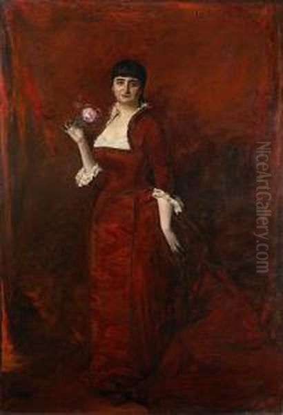 Portrait De La Comtesse De Saint-cyr, Paris, 1882. - view 1