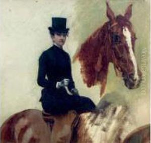 Etude Autour D'une Amazone by Carolus Duran Charles Emile