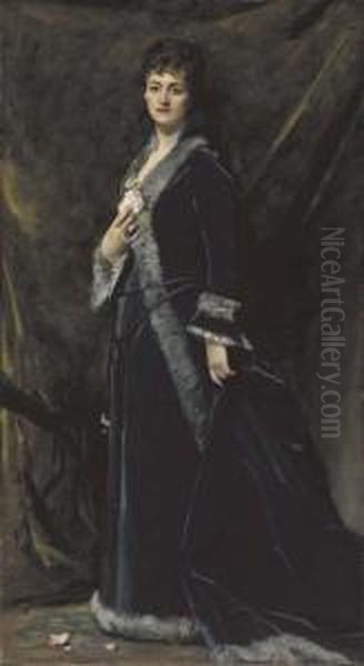 A Portrait Of Helena Modjeska Chlapowski - view 1