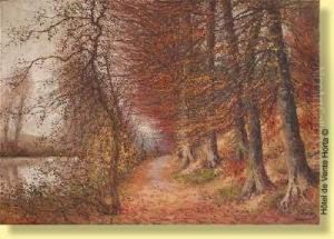 Automne En Foret De Soignes by Joseph Caron
