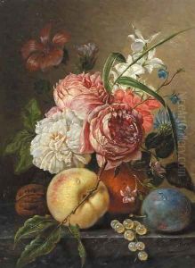 A still life with roses