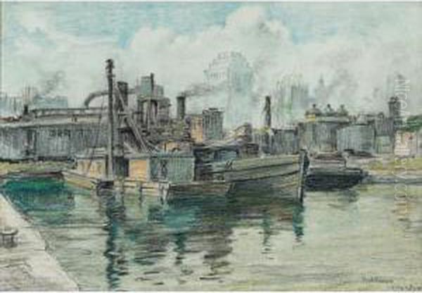 Montreal Harbour - view 1