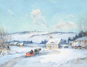 L'ile D'orleans From Montmorency, Quebec