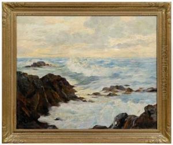 Seascape, View Of A Rocky Coast - view 1
