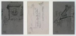 City Sketch Series by Paul Archibald Caron