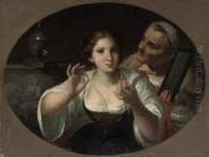 An Allegory Of Vanity by Angelo Caroselli