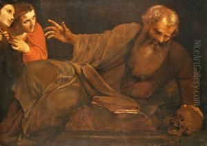 Tentazioni Di Sant""antonio Abate by Angelo Caroselli
